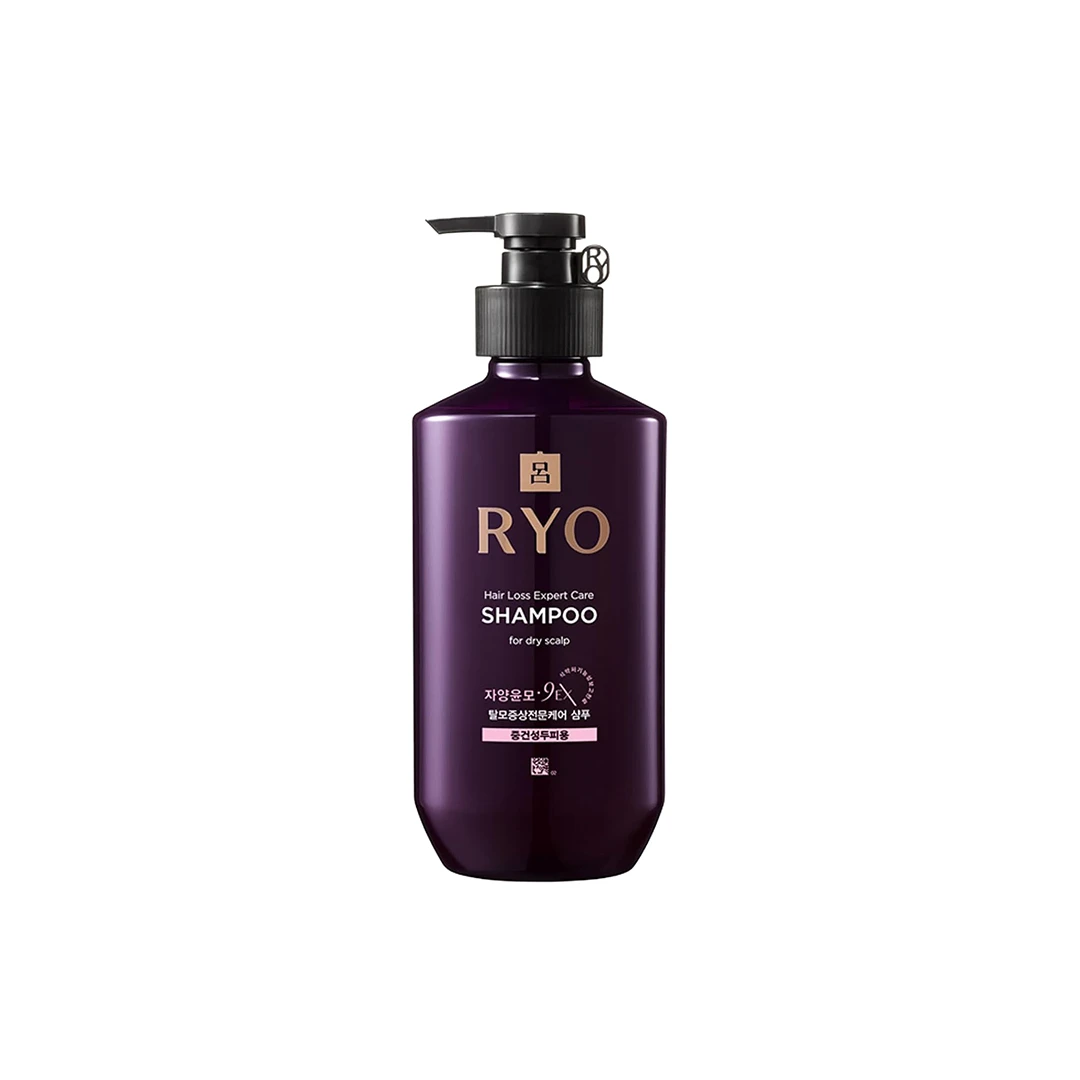 Ryo Hair Loss Expert Care Shampoo 400ml for dry scalp and hair loss prevention